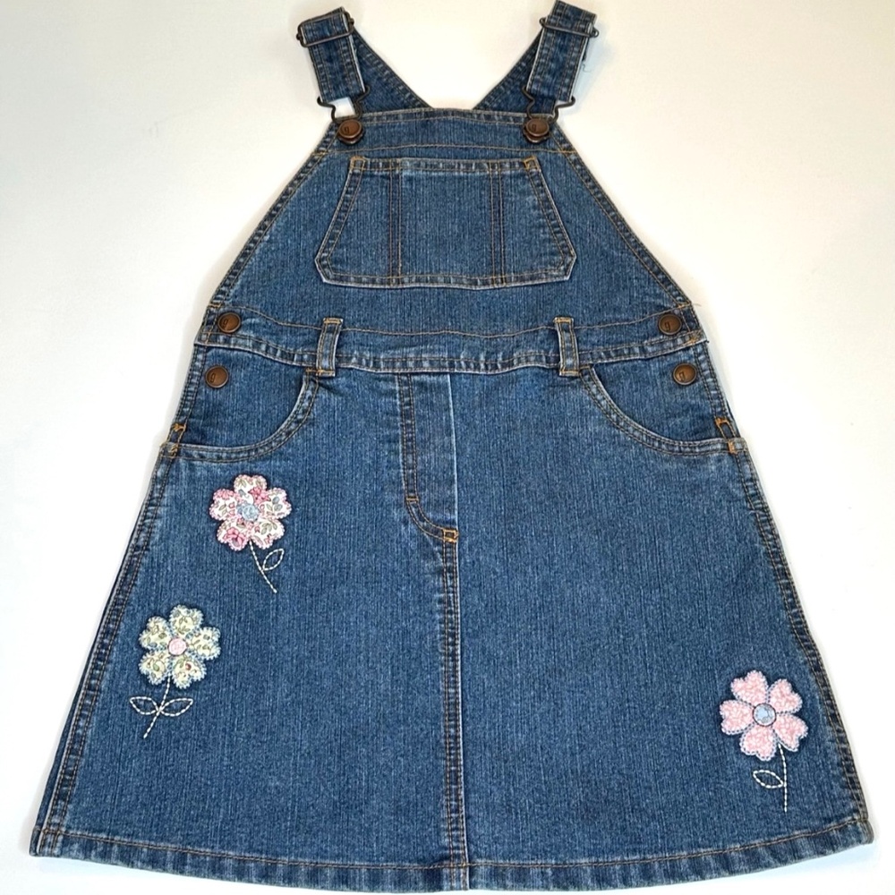 Vintage Gymboree Denim Overall  Jumper • Size 5 Years